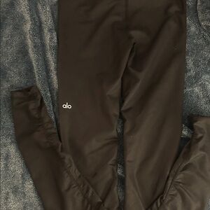 ALO Yoga Women Charcoal Leggings